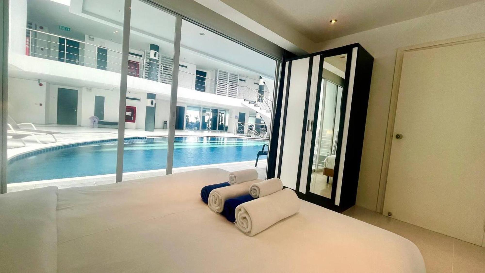B14 Pool Access Partial Seaview 2brs 1 Bath Karon Appartamento Ban Karon